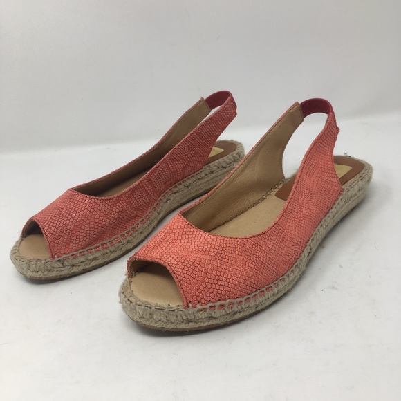 Kanna Women’s 39 Peep Toe Espadrille SlingBack - Picture 2 of 8